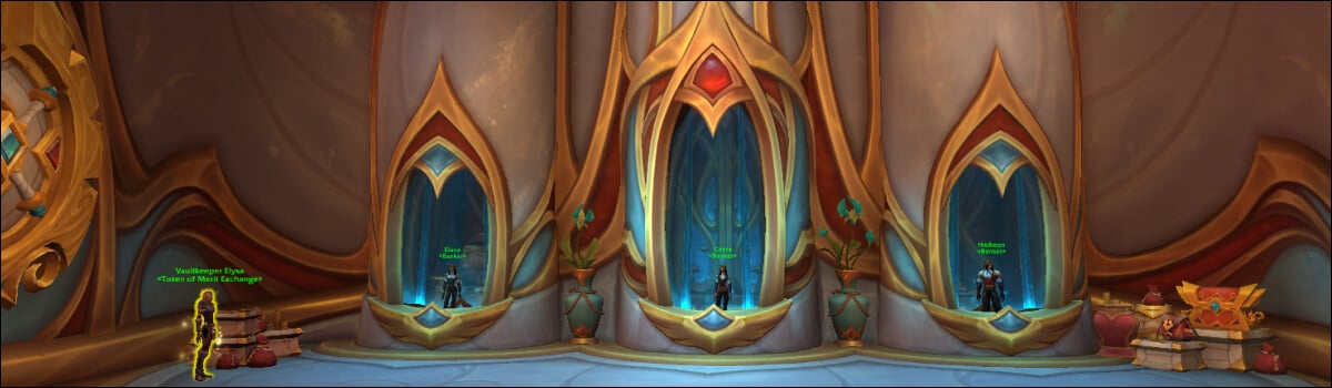 Location of the Auction House, Bank, Notable NPCs and Vendors in Midnight (Silvermoon City)